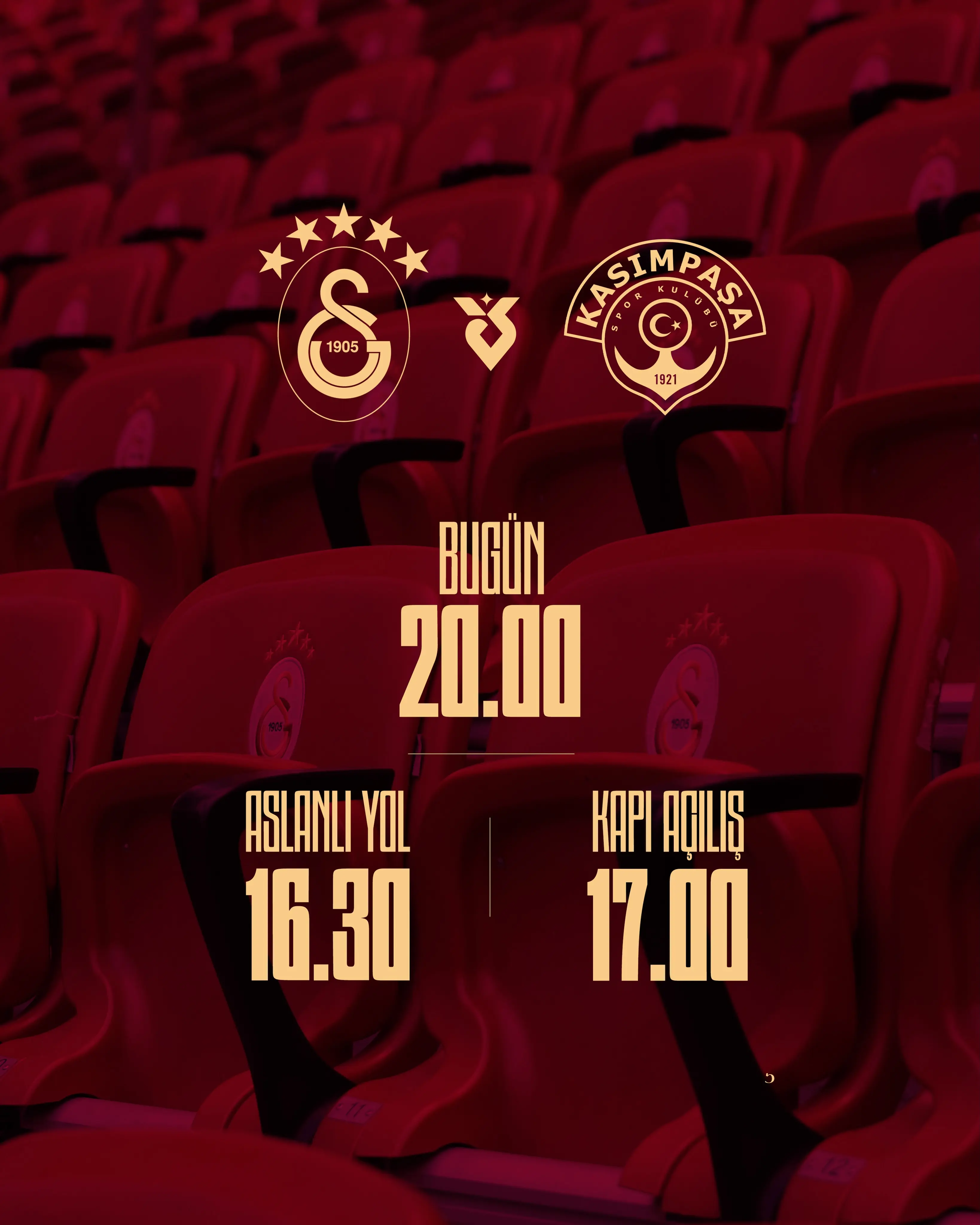 Galatasaray-Kasımpaşa Maçına Dair Bilgiler