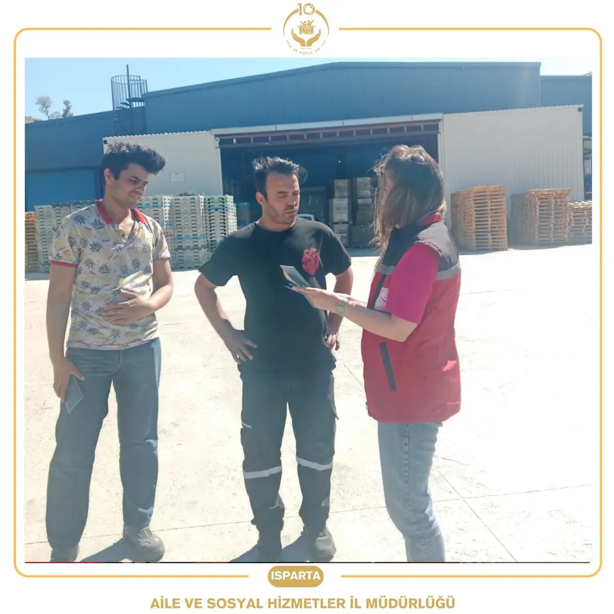 Isparta'da Şiddetle Mücadele Ziyareti