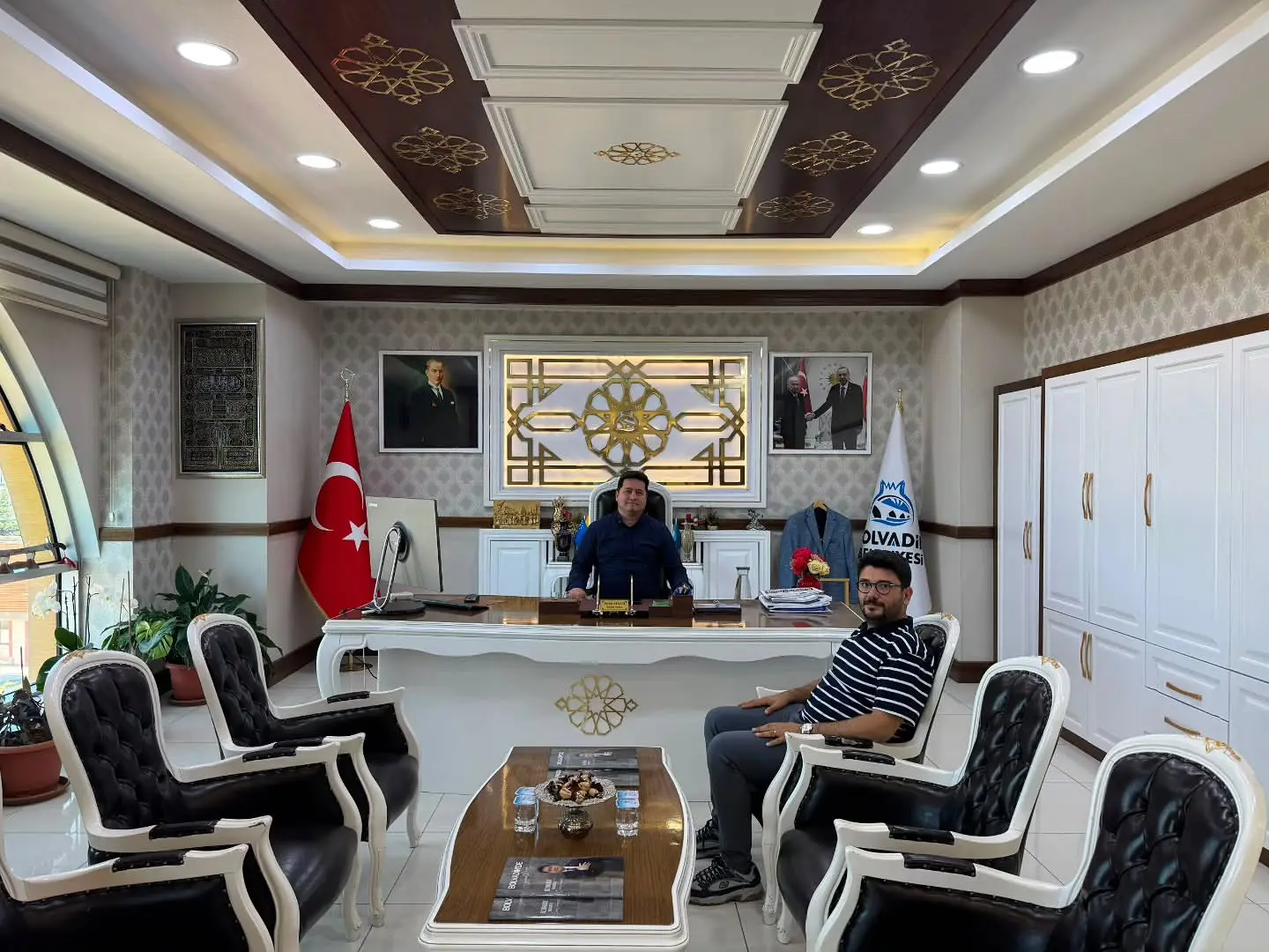 Başkan Aynacı, Sağlık Müdürü'nü Ağırladı