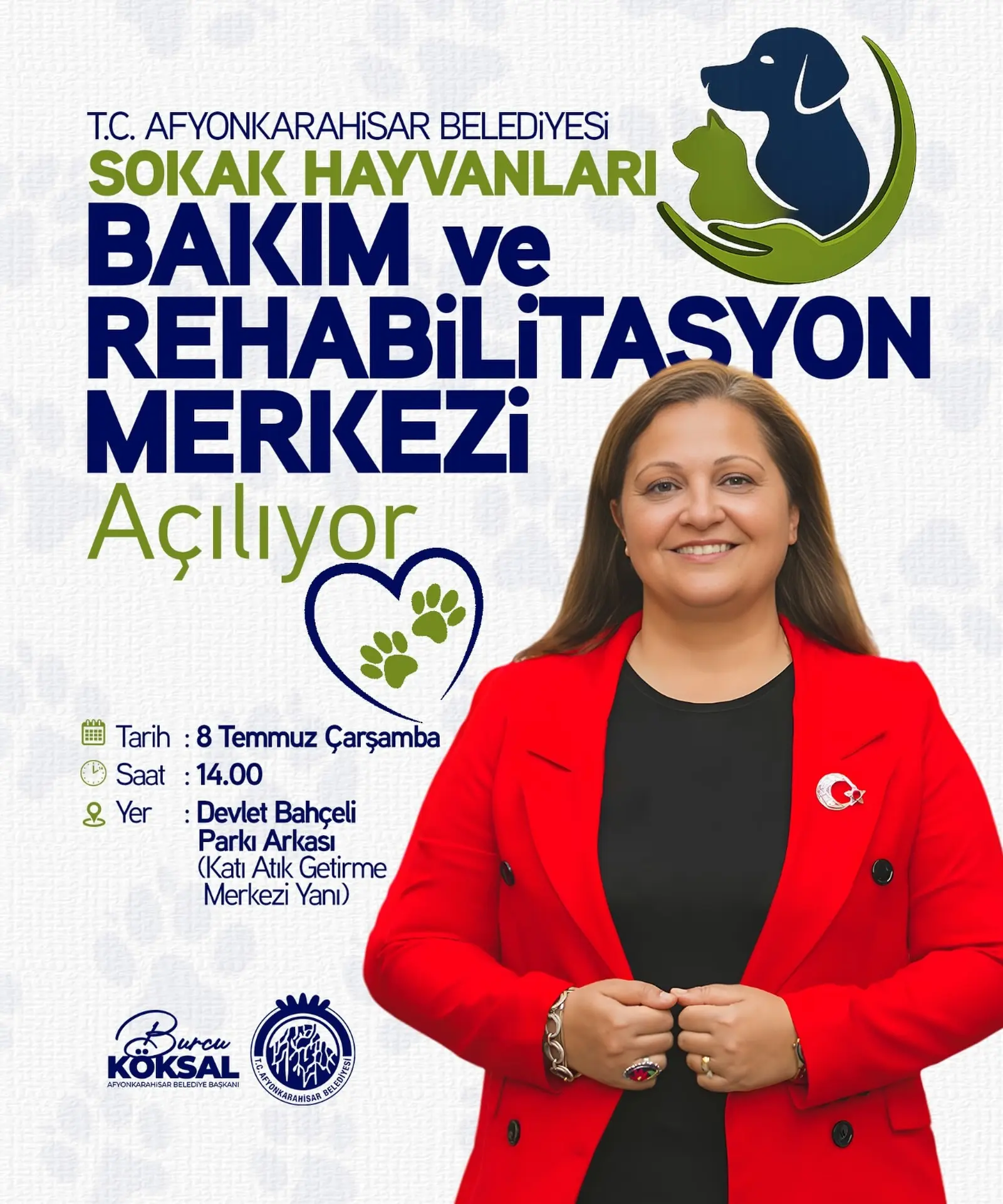 Sokak Hayvanları Bakım Merkezi Açılıyor