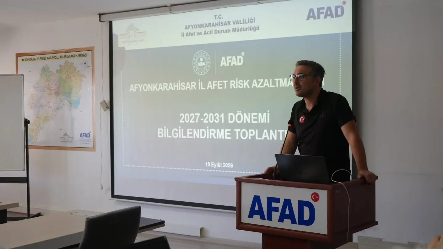 İl Risk Azaltma Planı Toplantısı Yapıldı