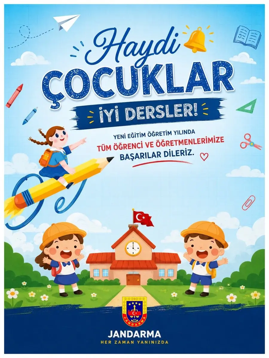 Yeni eğitim yılı için başarı dilekleri