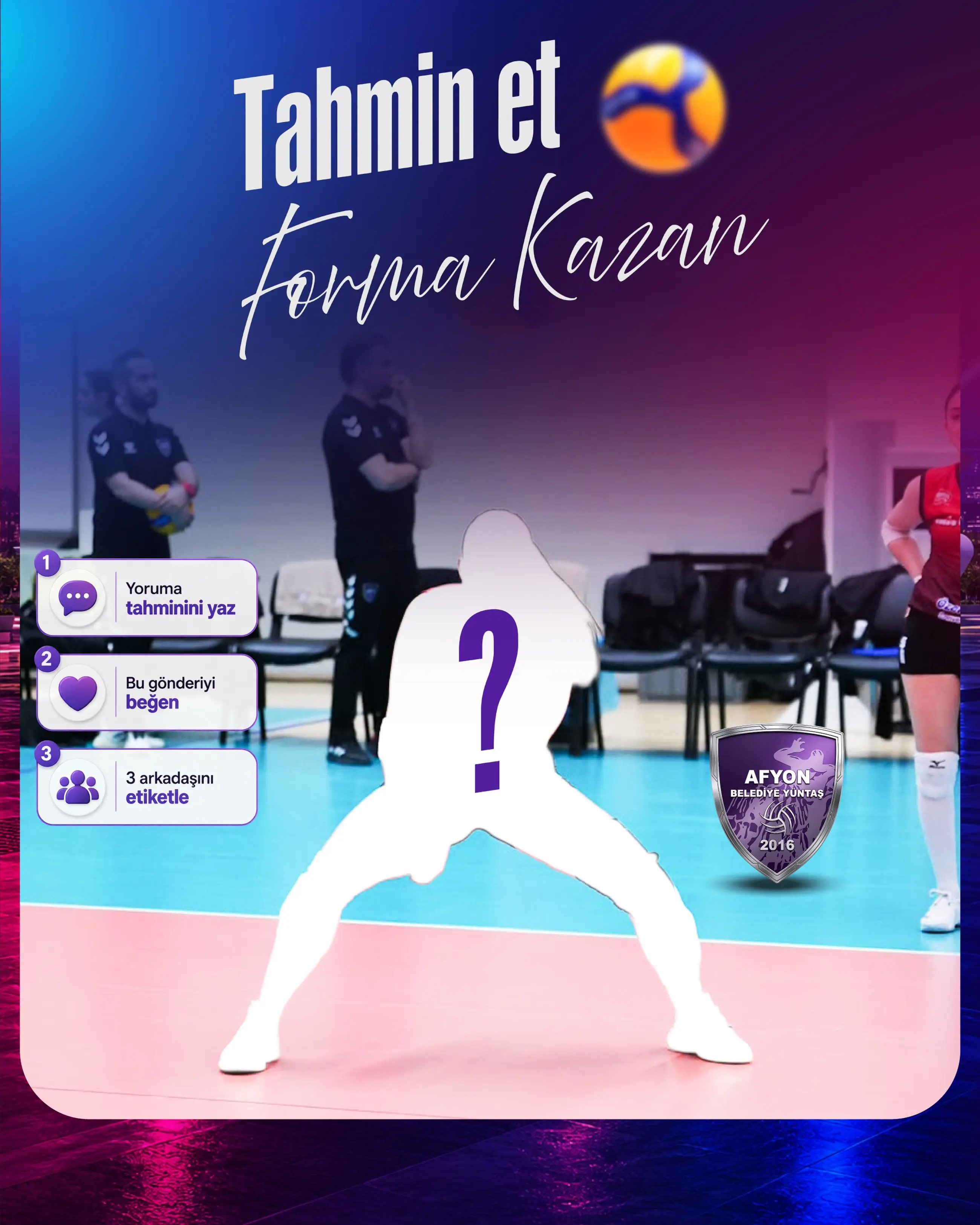 Forma kazanma şansı sunan yarışma düzenlendi