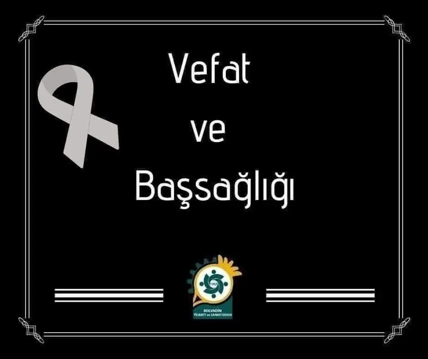 Bolvadin'de Acı Kaybın Ardından Başsağlığı Mesajı