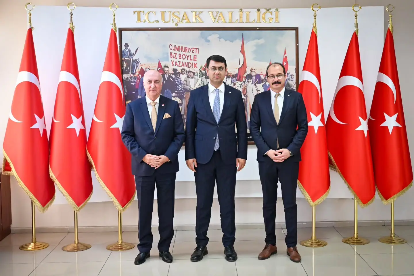 Uşak Valiliği'nden Ziyaret Teşekkürü