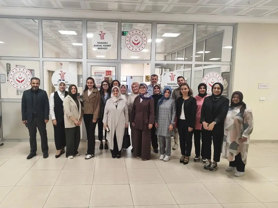 Kütahya'da Sosyal Hizmet Merkezine Ziyaret