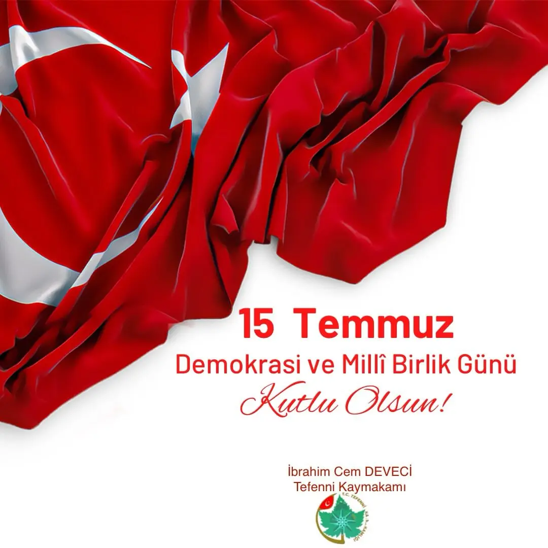 15 Temmuz Mesajı Paylaşıldı