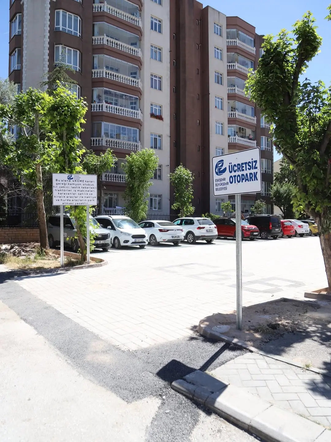 Gökmeydan Mahallesi'nde Ücretsiz Otopark Açıldı