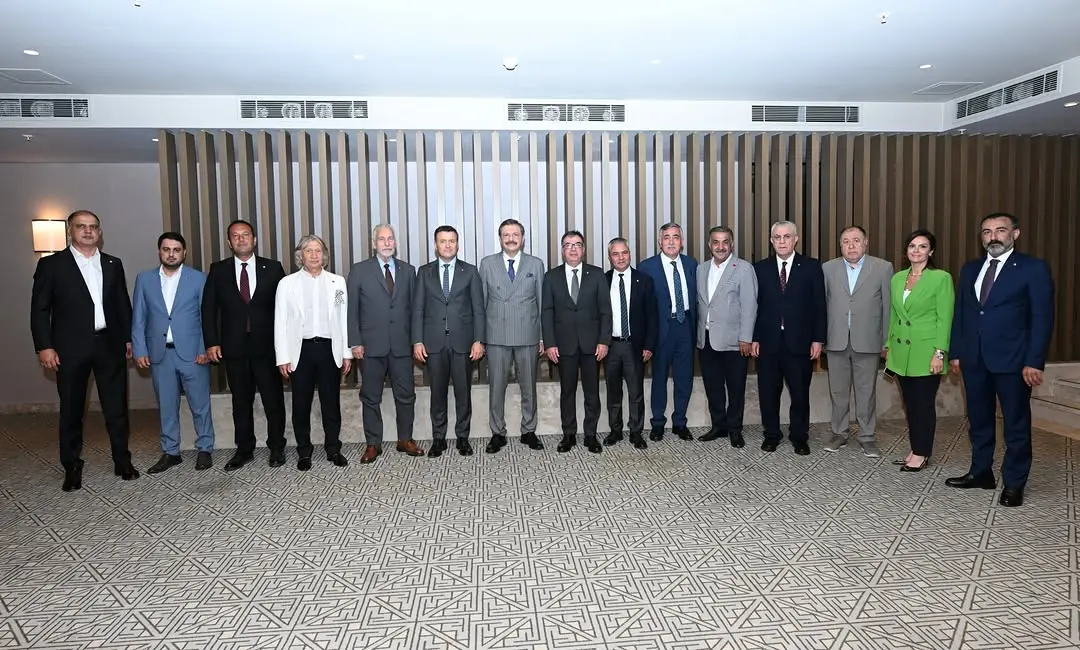Mersin'de Oda ve Borsa Başkanları Toplandı