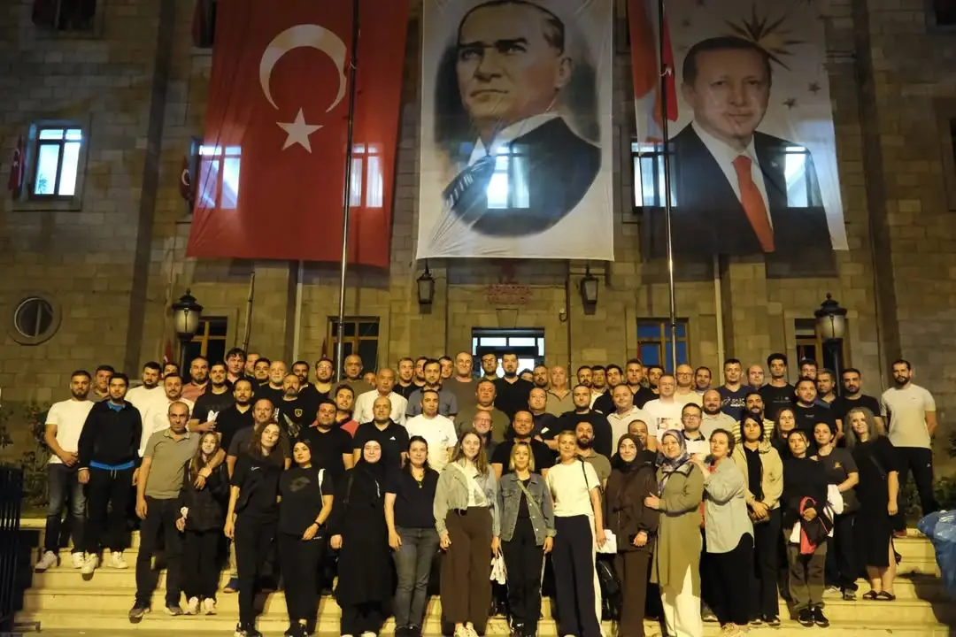 Isparta'da 15 Temmuz Demokrasi Nöbeti Tutuldu