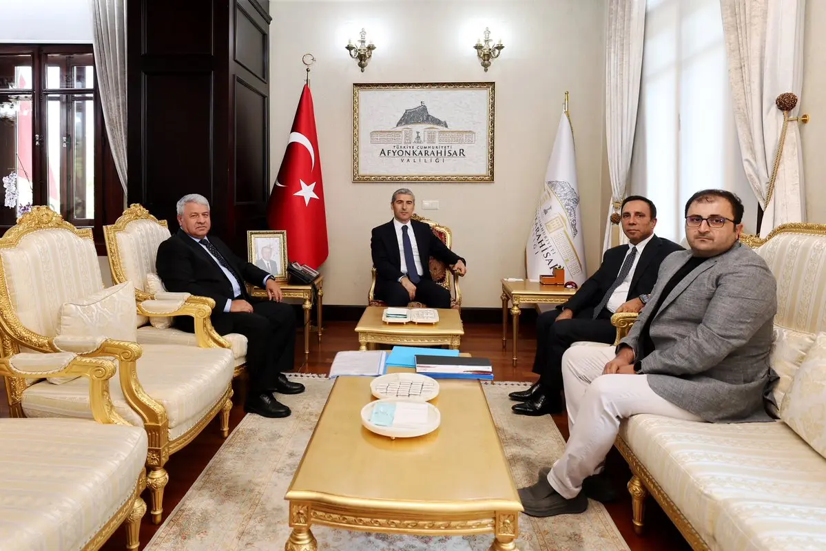 Vali Aktaş'a önemli ziyaret gerçekleştirildi