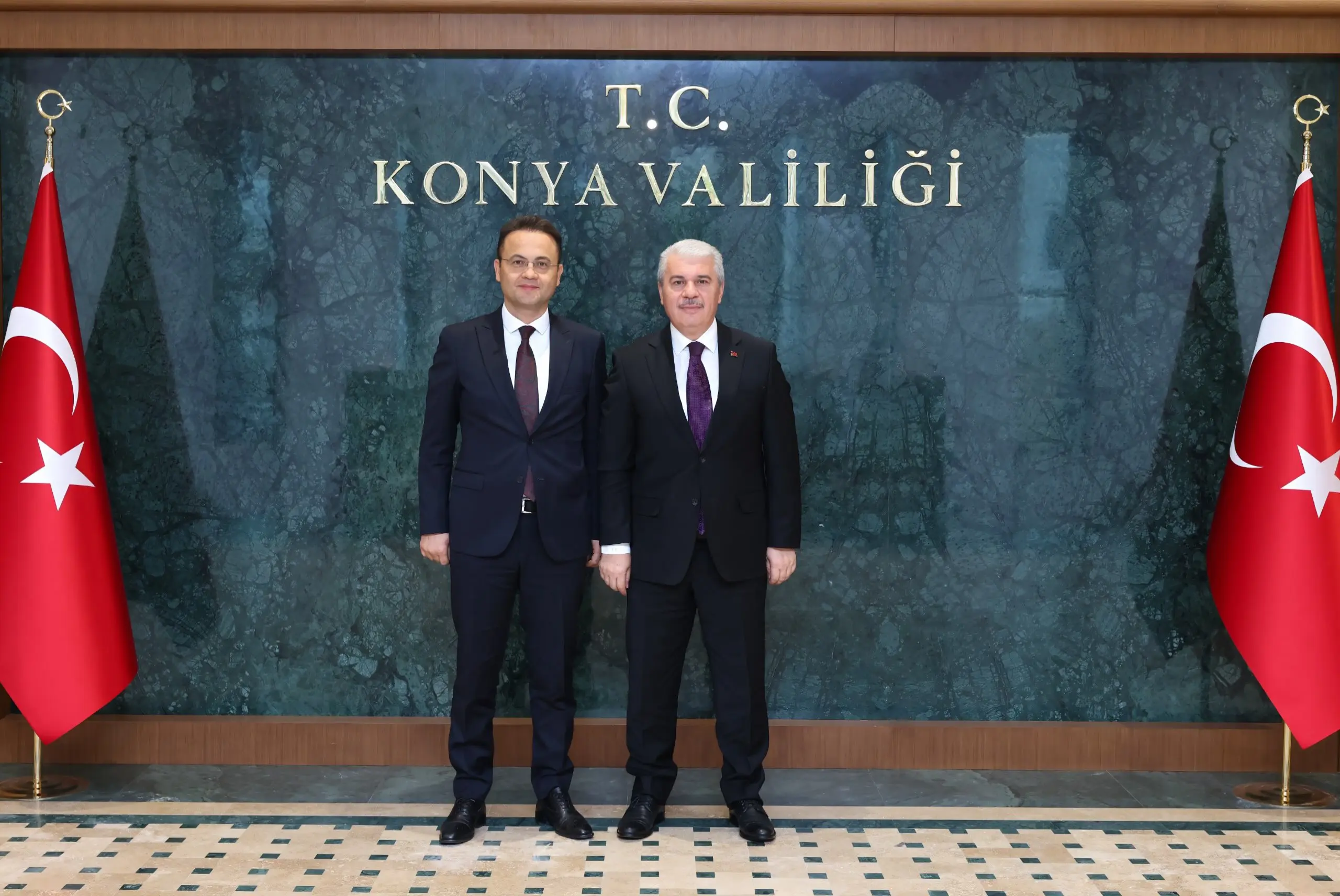 Konya Bölge İdare Mahkemesi Başkanı ziyareti