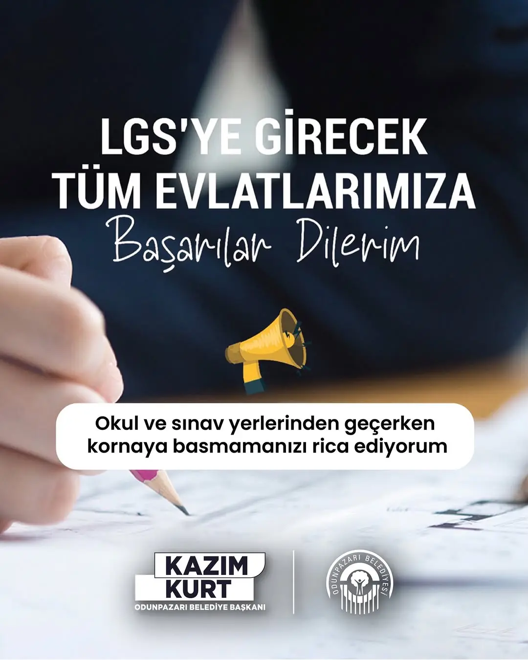 Odunpazarı Belediyesi'nden LGS'ye girecek gençlere mesaj