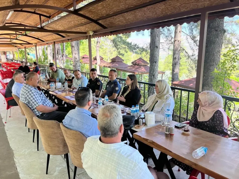 Kaymakam Seda Gür'e veda yemeği düzenlendi