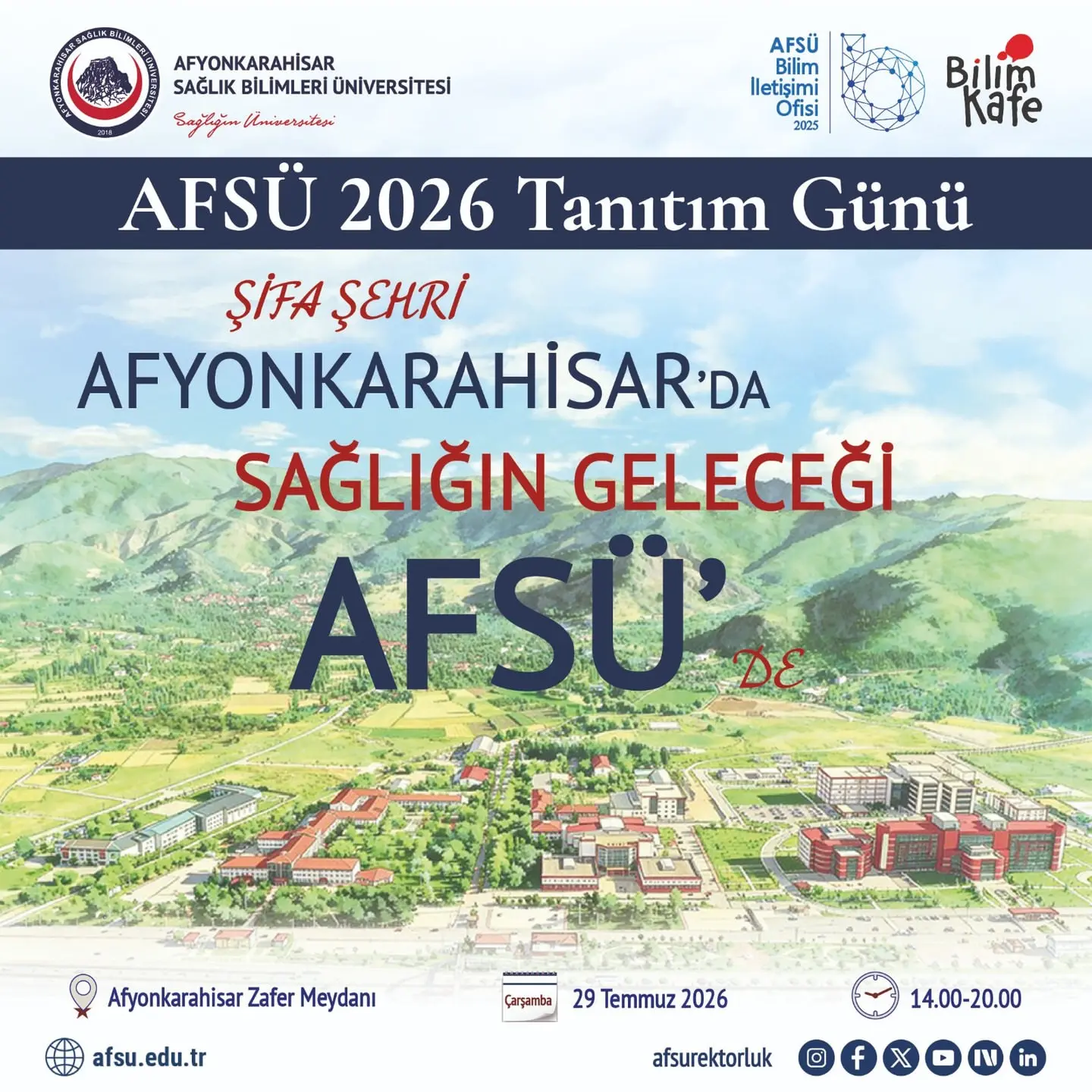 AFSÜ 2026 Tanıtım Günü Tarihi Açıklandı