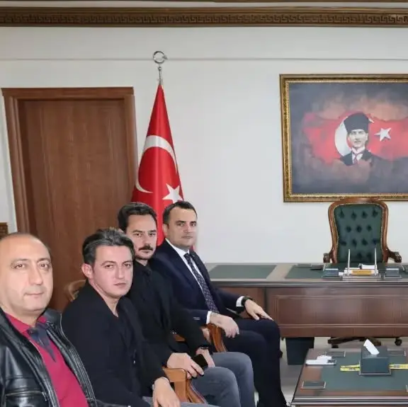 Rektör Ahmet Demir'den Ziyaret