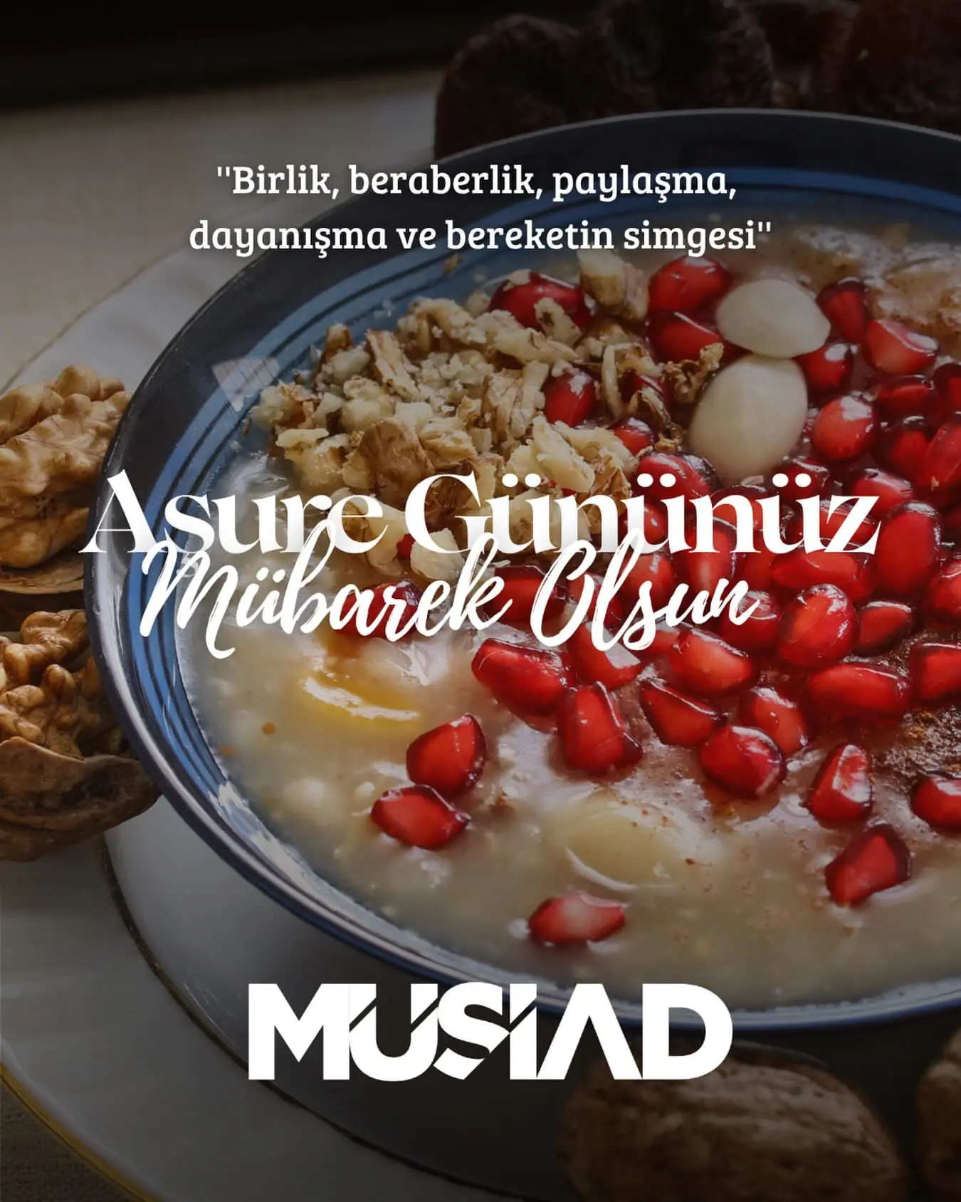 Aşure Günü Kutlamaları İçin Mesaj Yayınlandı