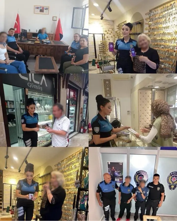 Isparta'da Toplum Destekli Polislik Faaliyetleri