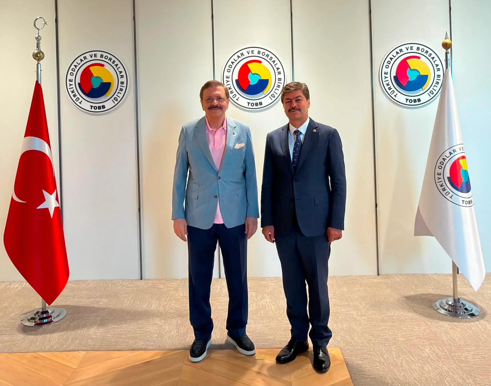 Kırşehir Milletvekili Hisarcıklıoğlu'nu Ziyaret Etti