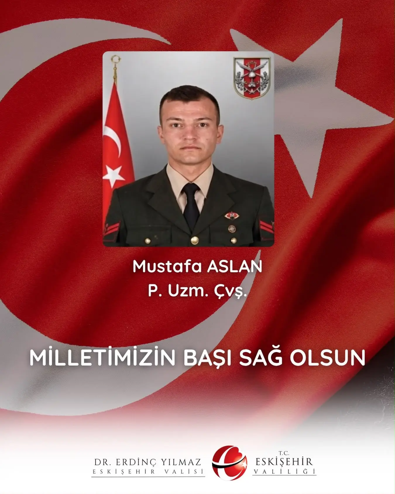 Eskişehir'den acı haber: Şehit oldu