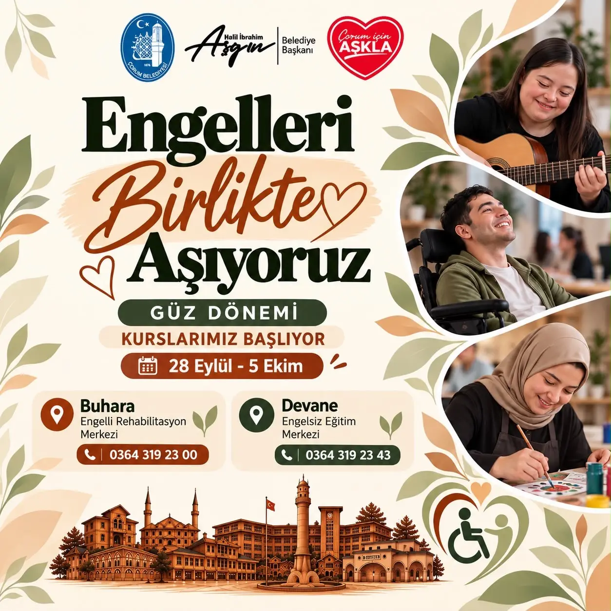 Engelsiz Eğitim Kursları Başlıyor