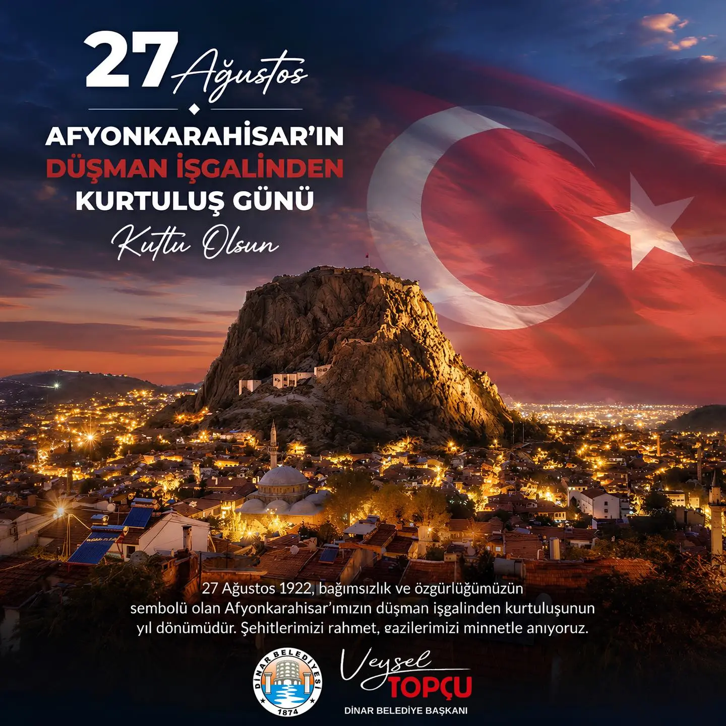 Afyonkarahisar'ın Kurtuluş Günü Kutlandı