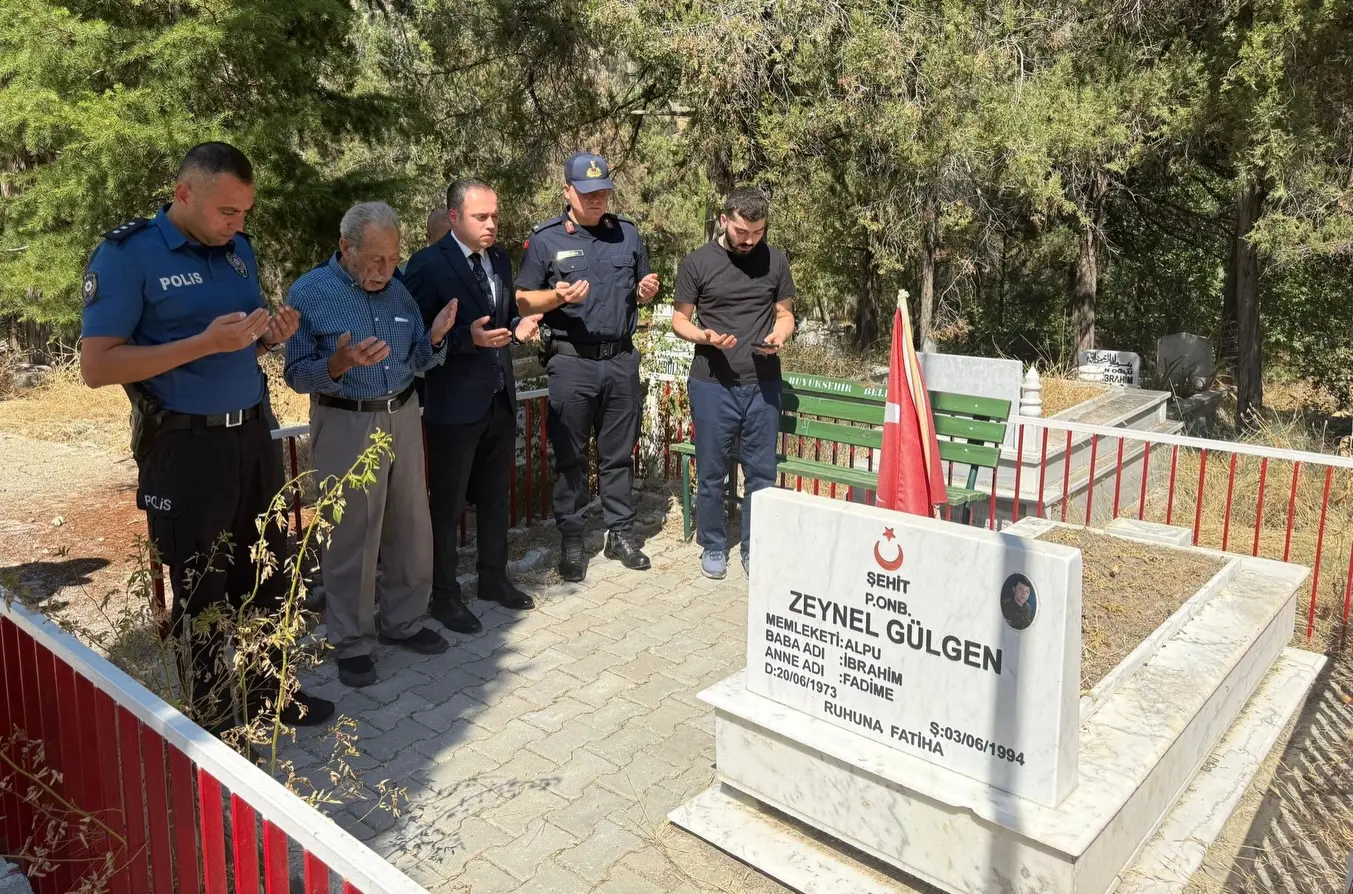 Kaymakam, şehit ailesini ziyaret etti