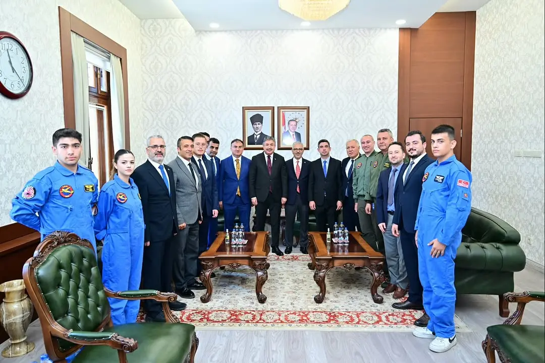 Türk Hava Kurumu'ndan Vali Yılmaz'a Ziyaret
