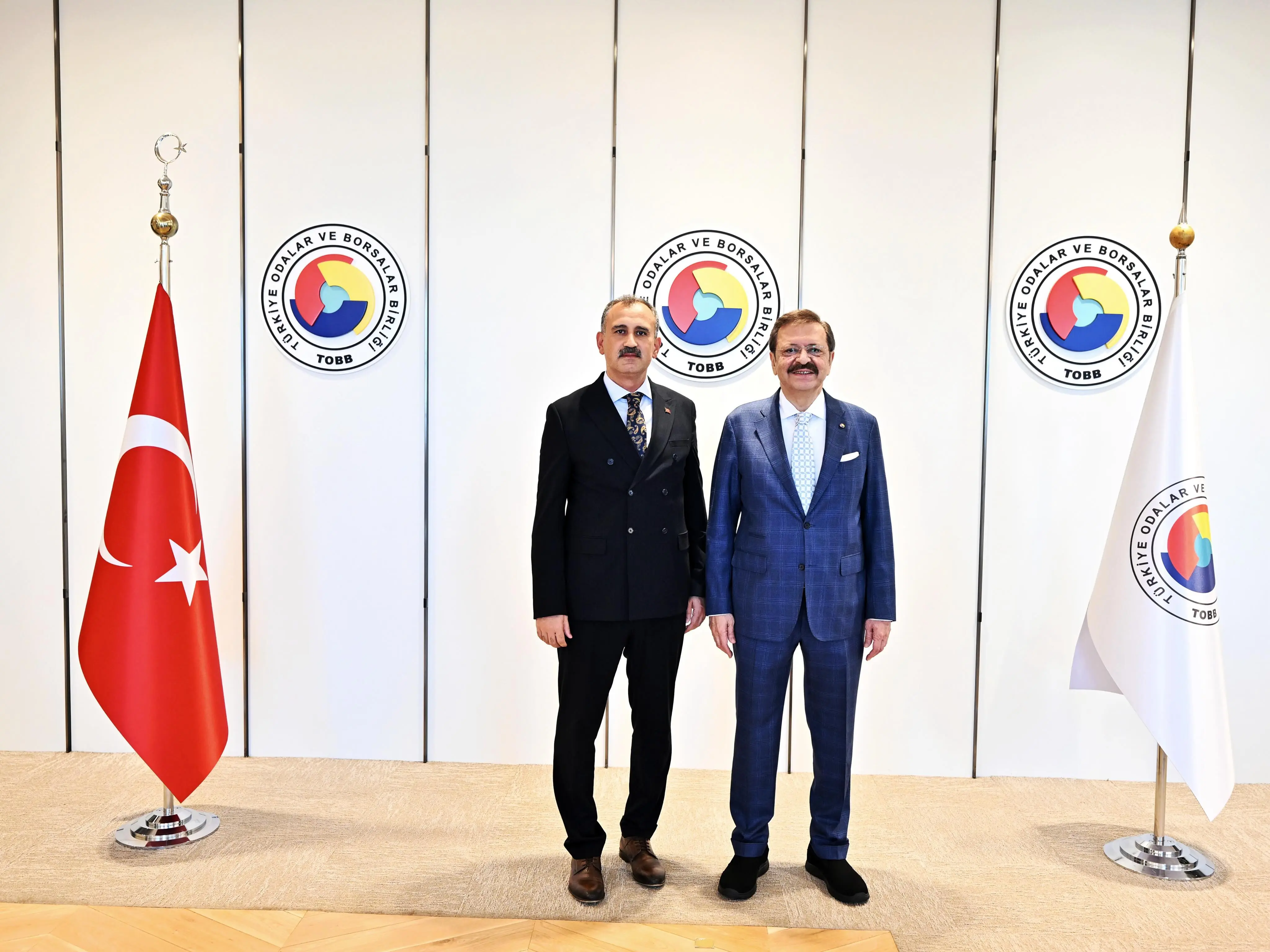 Ağrı Valisi Önder Bozkurt, TOBB'da Ağırladı