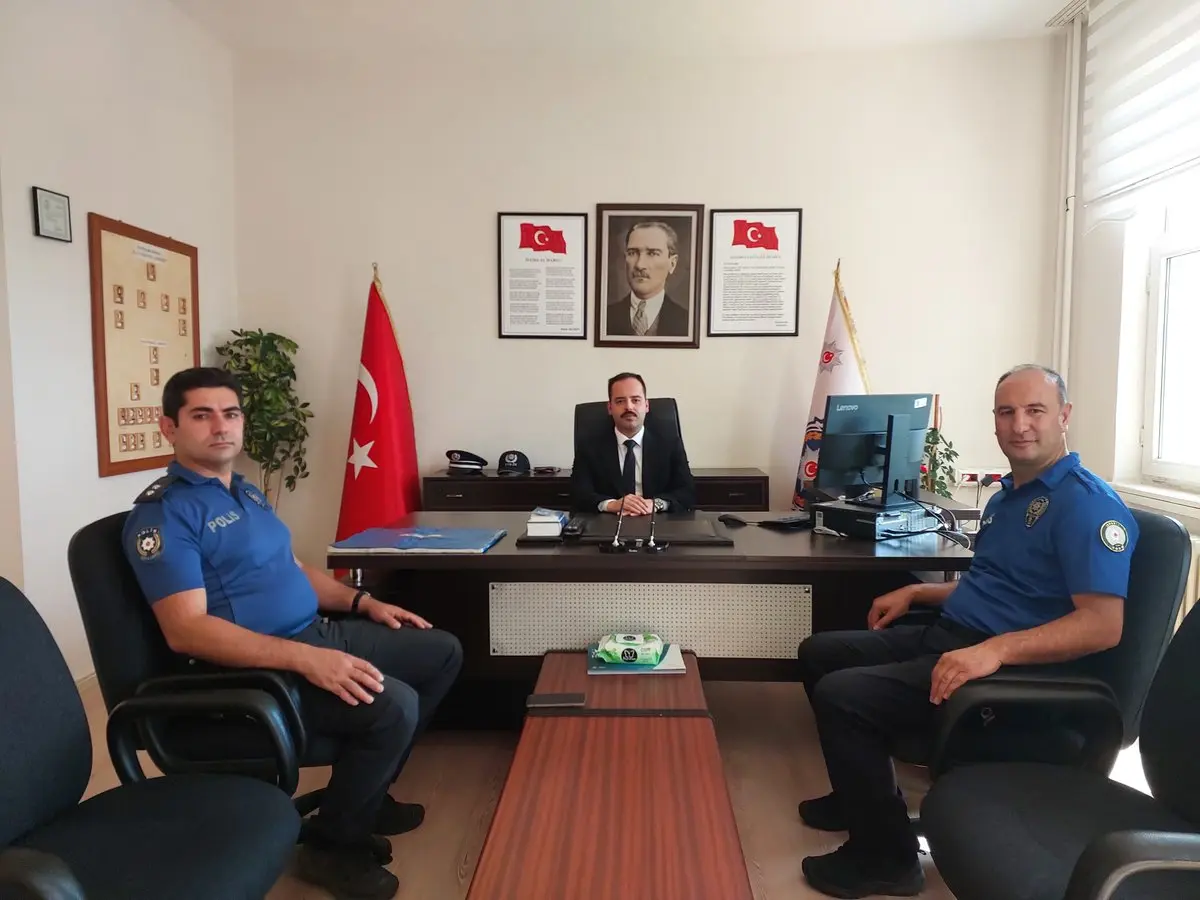 Kaymakam Adem Levent'ten Emniyet Ziyareti