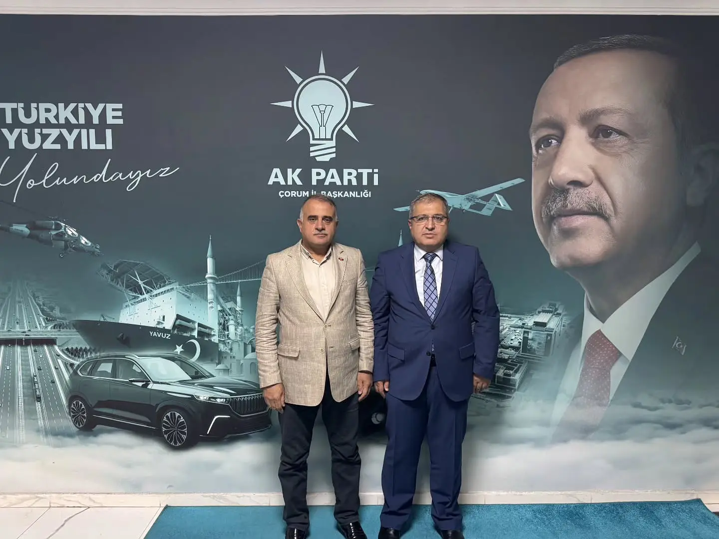 Belediye Başkanı Ünlü, AK Parti İl Başkanı'nı ziyaret etti