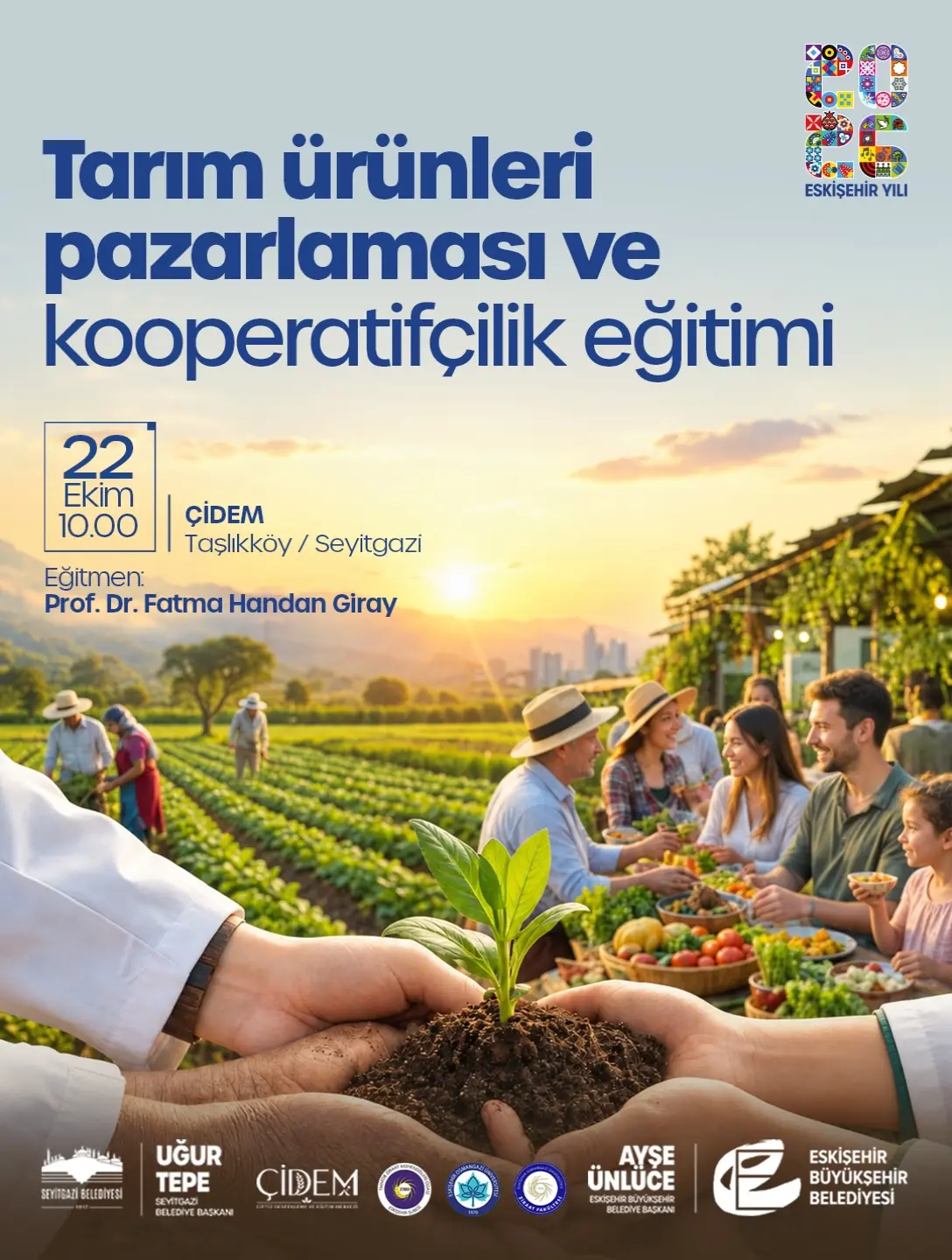 Tarım Ürünleri Pazarlaması Eğitimi Düzenleniyor