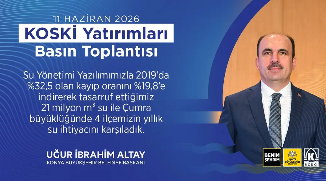 Konya'da Su Yönetimi Projeleri Hakkında Bilgiler