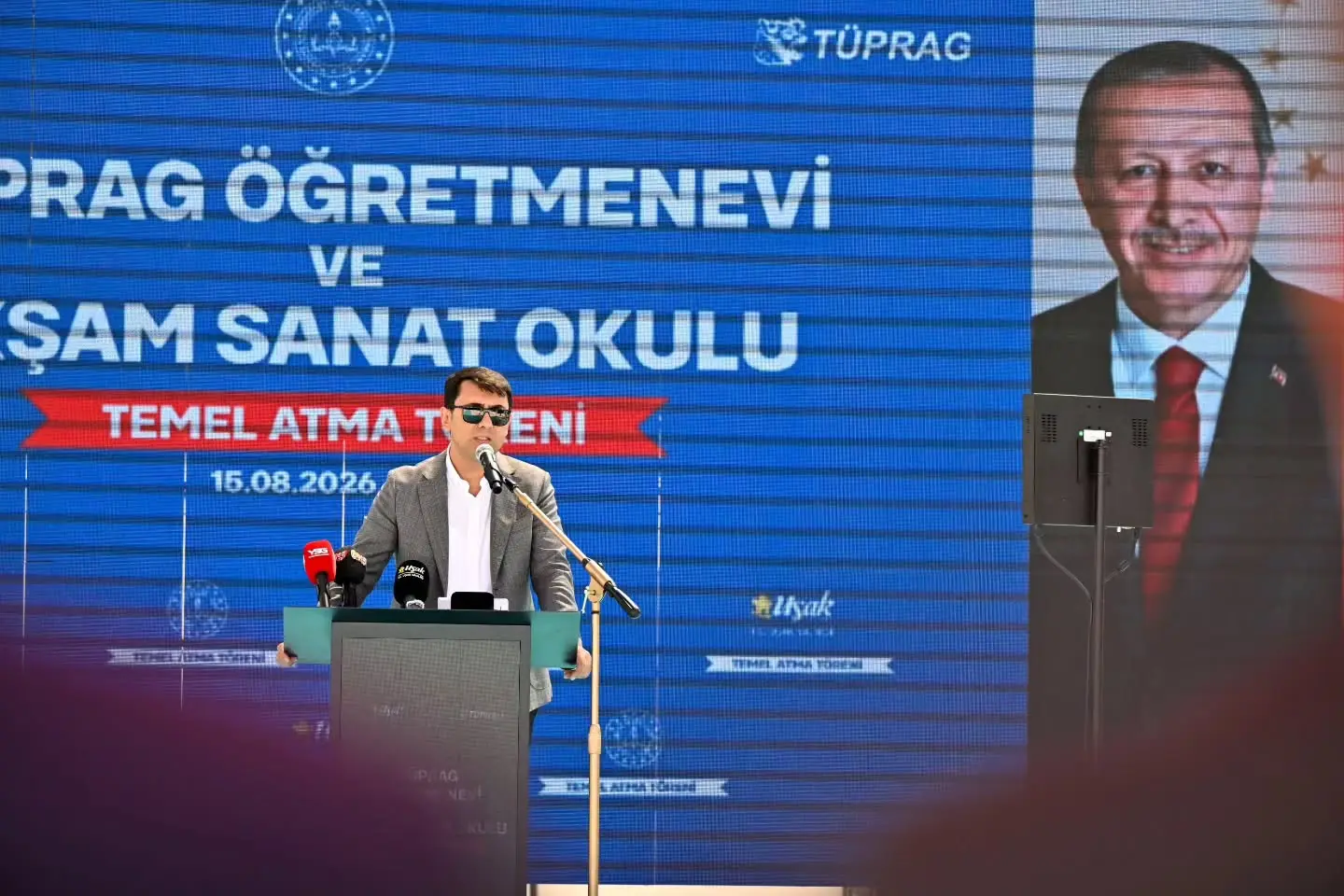 Uşak'ta Yeni Eğitim Tesisi Temel Atma Töreni