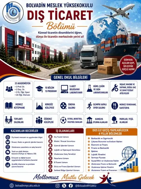 Bolvadin MYO, eğitim olanaklarını duyurdu