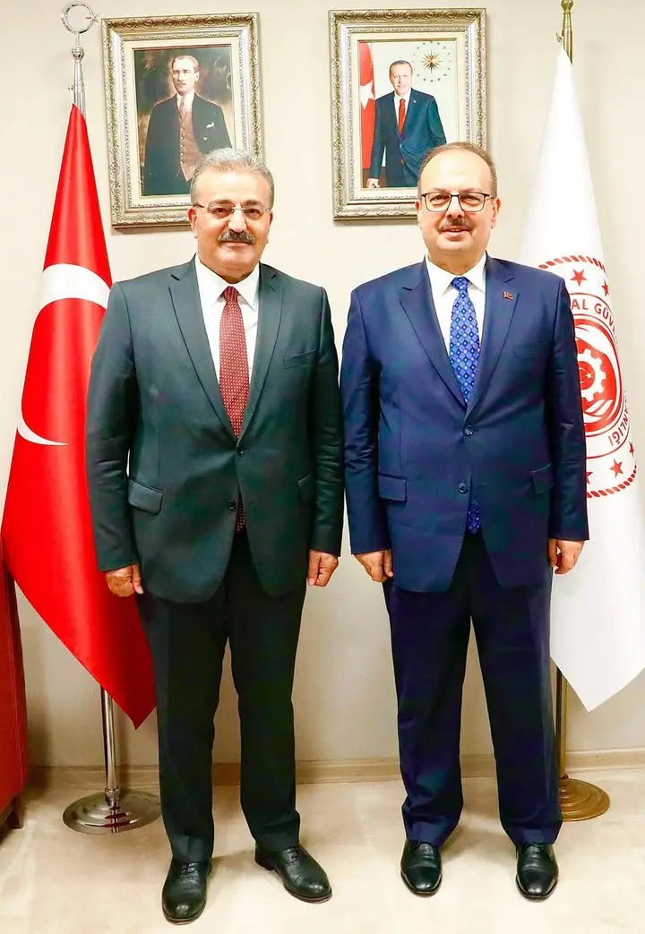 Vali Canbolat, Bakan Yardımcısı Özçelik'i Ziyaret Etti