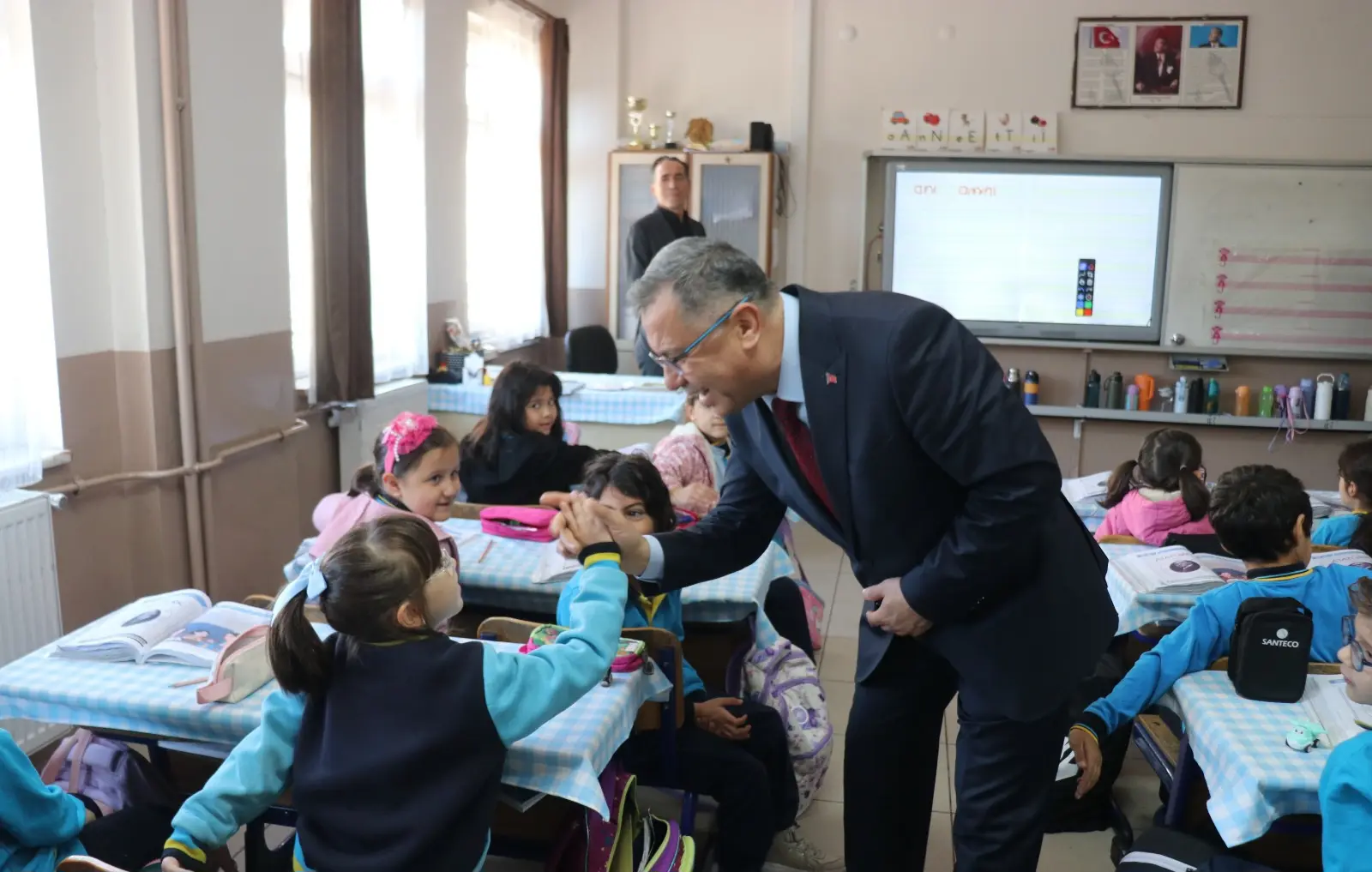 İl Milli Eğitim Müdürü okul ziyareti gerçekleştirdi