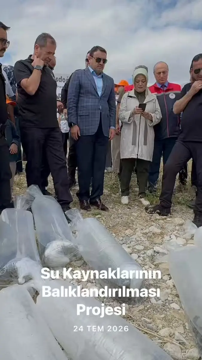 Kütahya'da Balıklandırma Çalışmaları Devam Ediyor