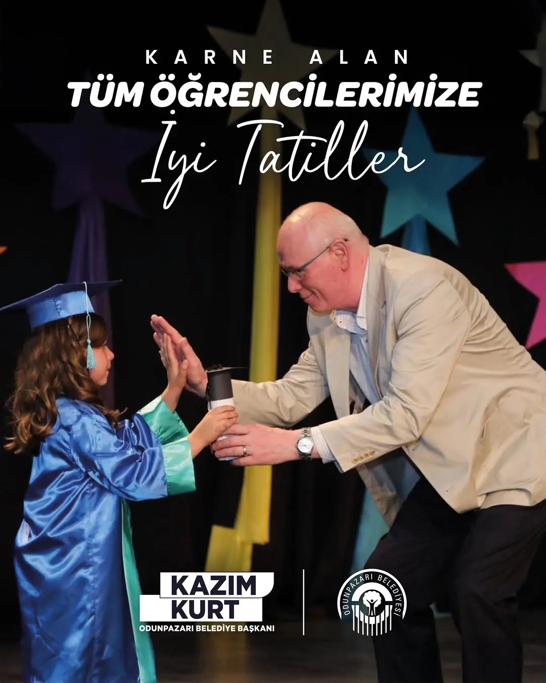 Odunpazarı Belediyesi'nden Karne Tebriği