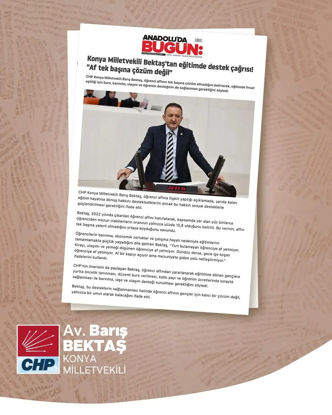 Öğrenci affı TBMM'de gündeme geldi