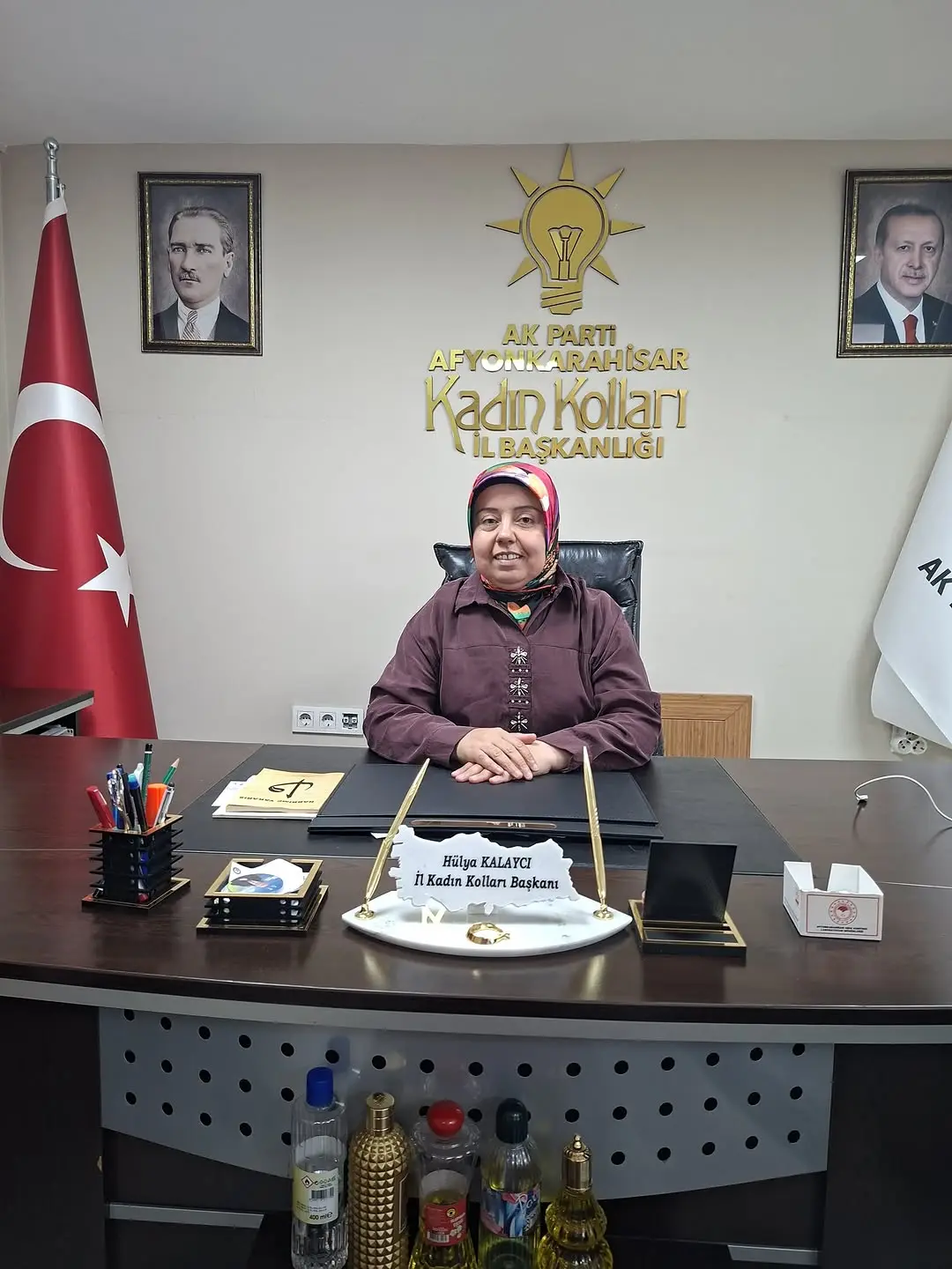 Kadın Kolları Başkanlığı'nda nöbetçi üye görevde