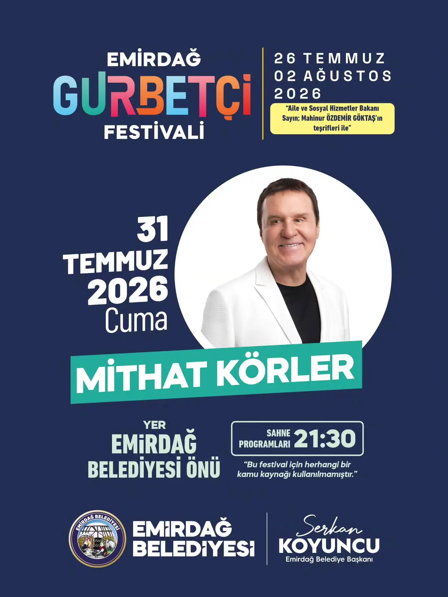 Emirdağ 19. Gurbetçi Festivali Devam Ediyor