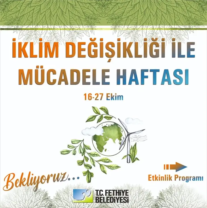 Fethibey Belediyesi'nden İklim Değişikliği Haftası Duyurusu