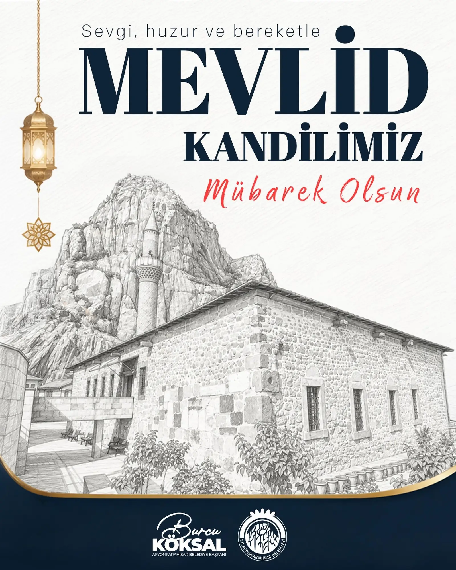 Mevlid Kandili'nde sağlık ve huzur dileği