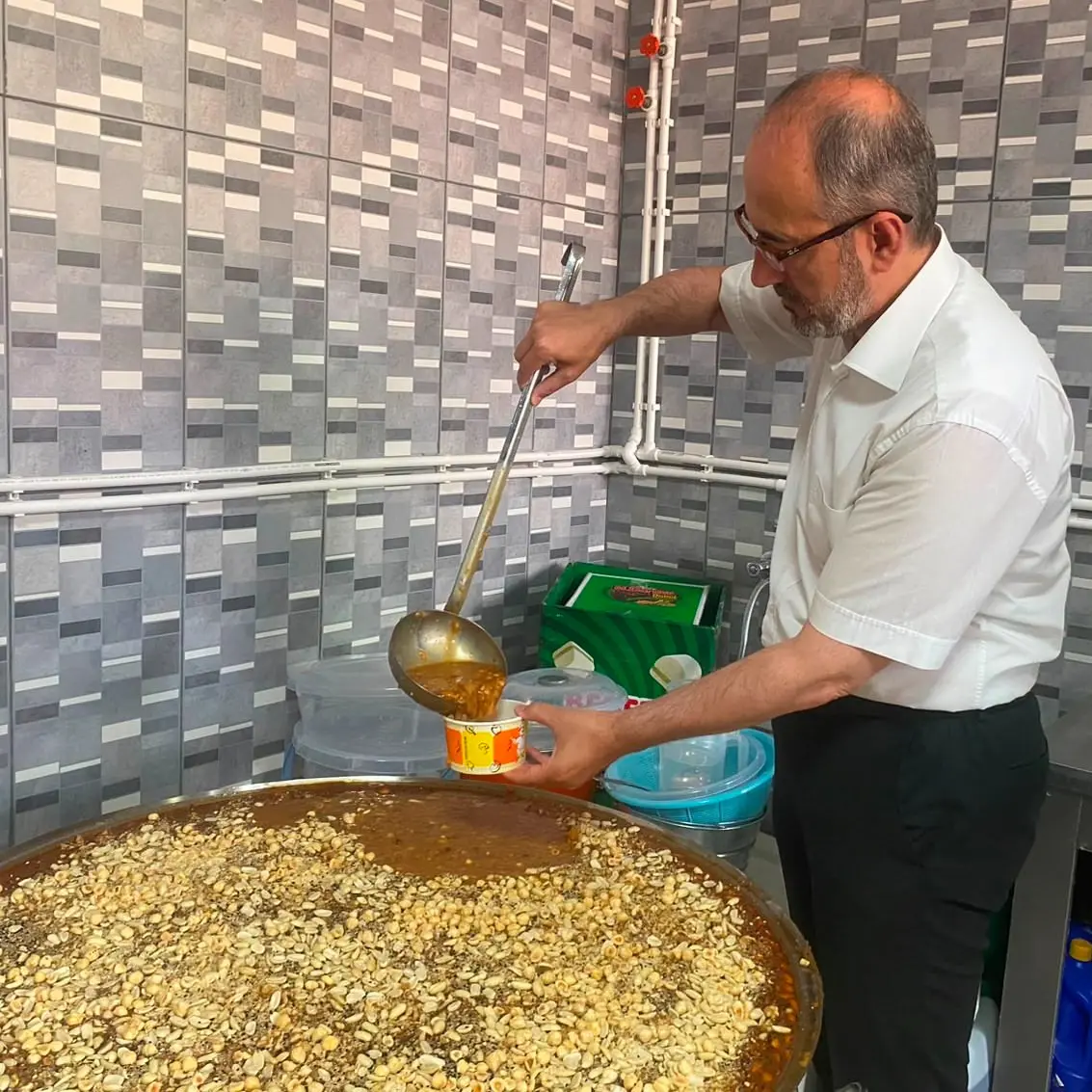 İl Sağlık Müdürü Aşure İkramı Programı'na Katıldı