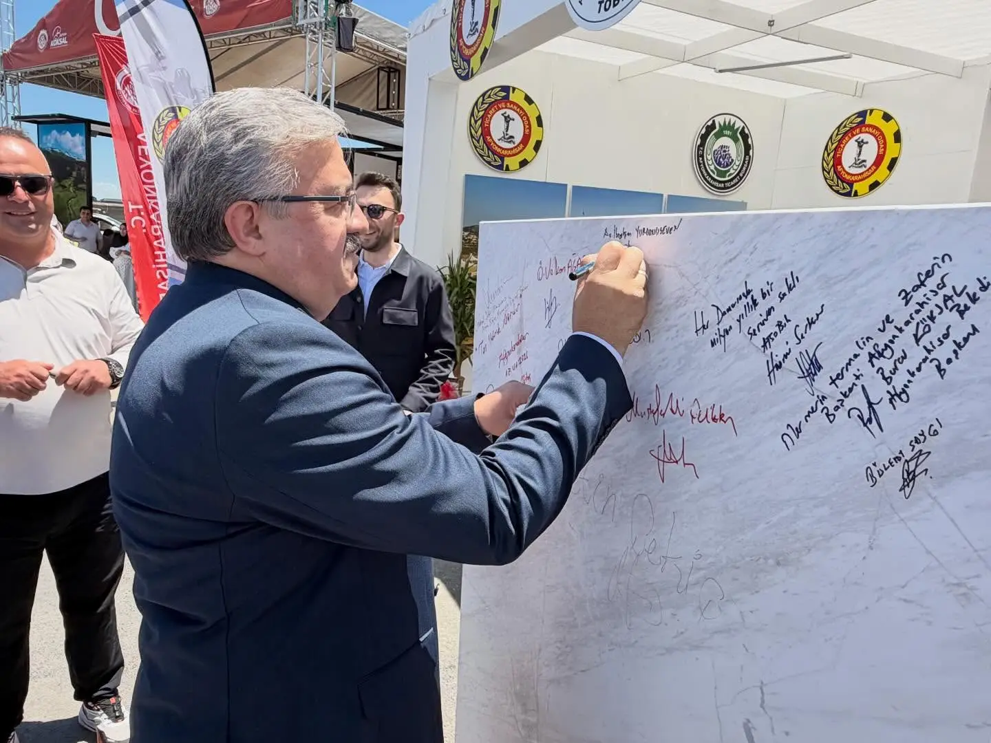 Afyonkarahisar'da Blok Mermer Fuarı gerçekleştirildi