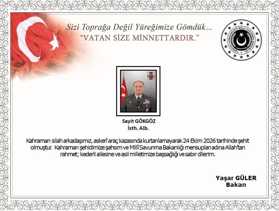 Askeri araç kazasında şehit olan albay anıldı