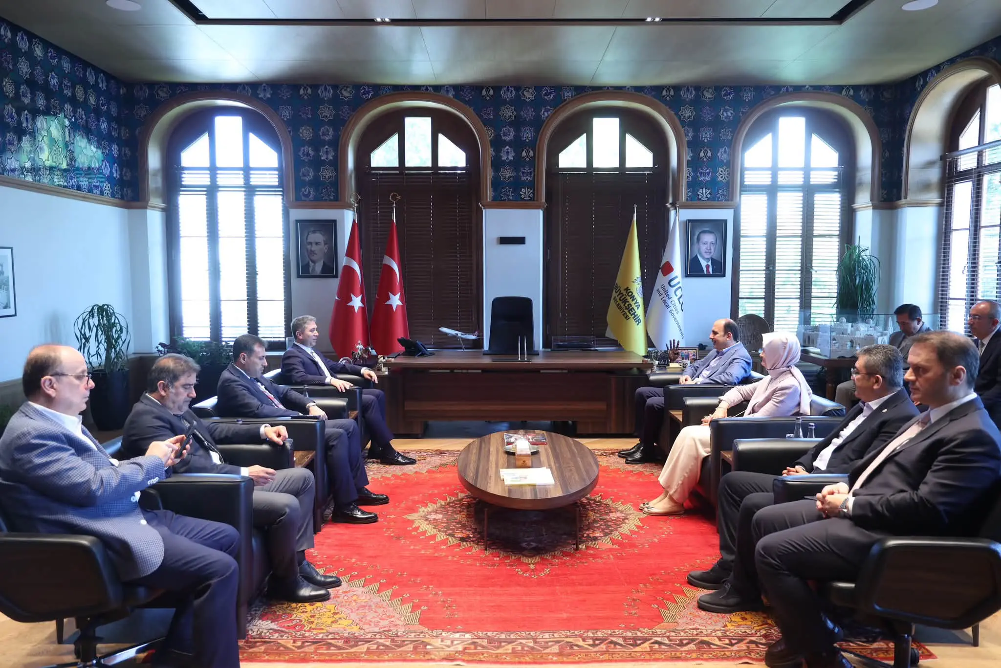 Konya'da Önemli Ziyaret Gerçekleşti