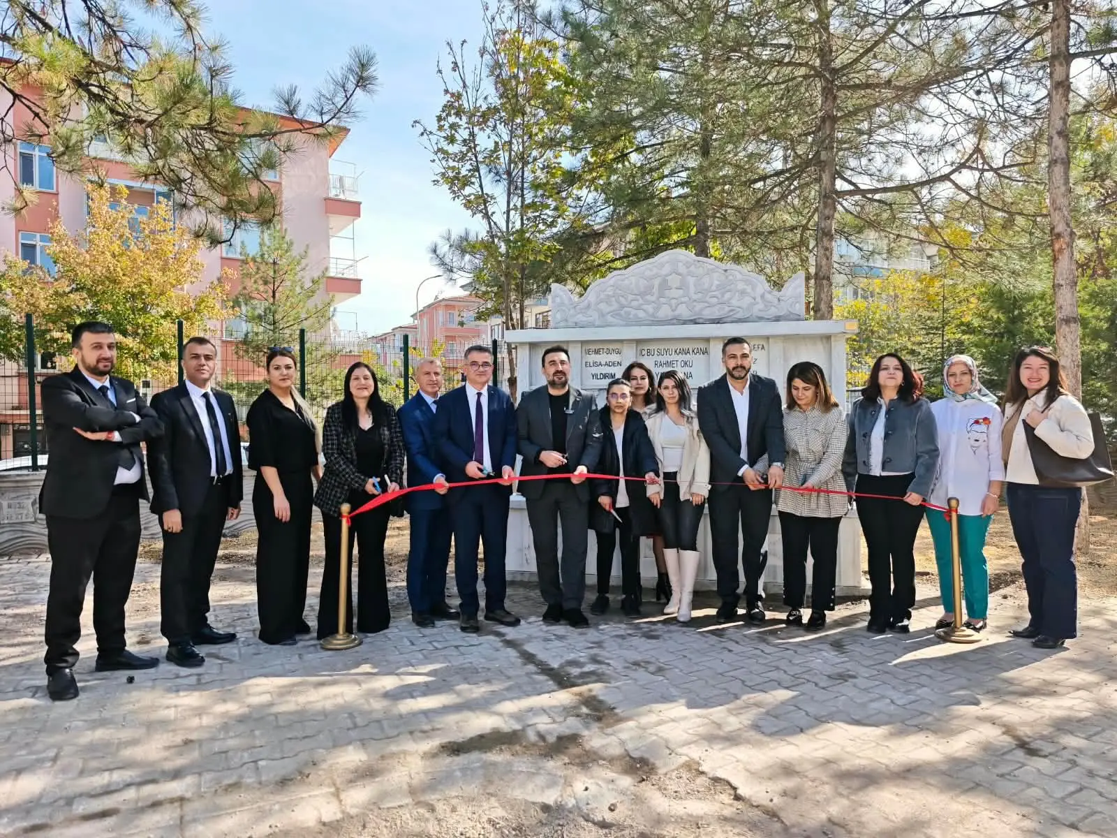 Şemsettin Karahisari Ortaokulu'nda Hayrat Çeşmesi Açıldı