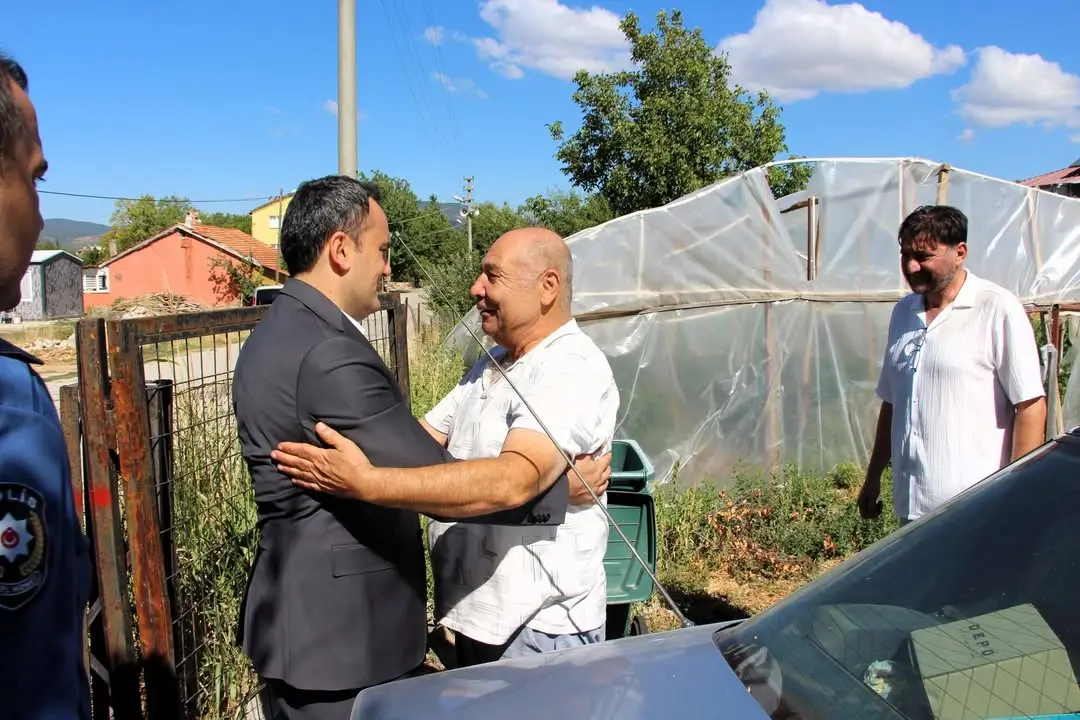 Kaymakam Musa Kazım Çelik'ten Şehit Ailelerine Ziyaret